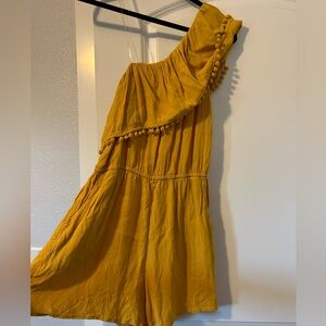 Mustard yellow romper